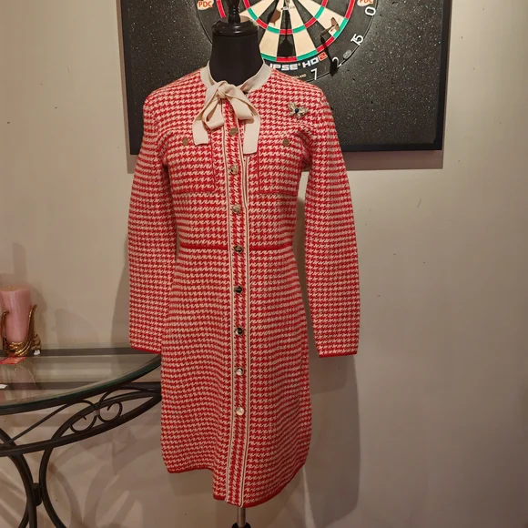 Sandro Paris Edmee Dress 0200 - Picture 13 of 16